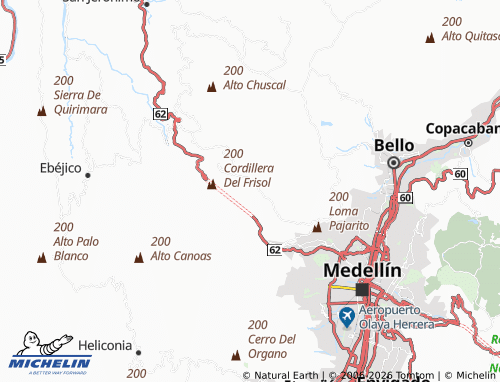 Mapa MICHELIN Boquerón - ViaMichelin