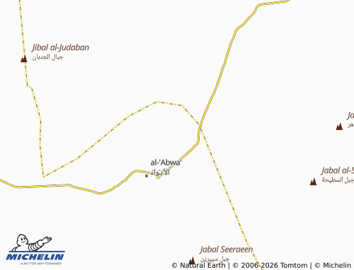 Carte MICHELIN Qaweeza - ViaMichelin