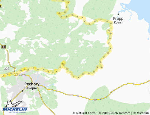 Mappa MICHELIN Ulitina - ViaMichelin