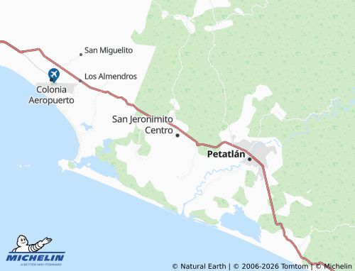 Mapa MICHELIN San Jeronimito Centro - ViaMichelin