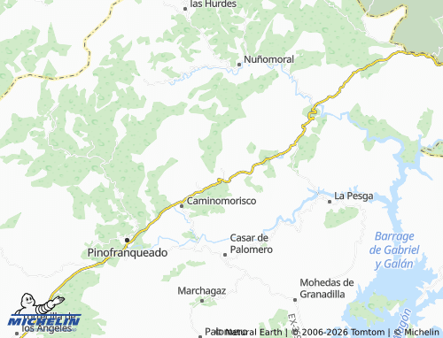 MICHELIN Cambrón map - ViaMichelin