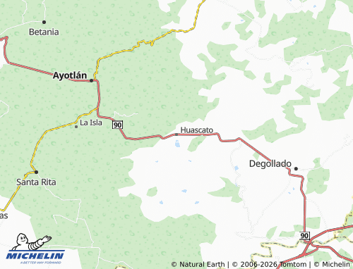 MICHELIN Huascato map - ViaMichelin