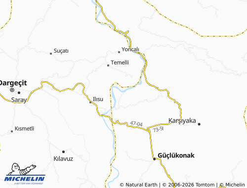 MICHELIN Koçtepe map - ViaMichelin