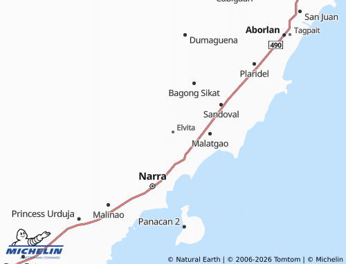 MICHELIN Elvita map - ViaMichelin