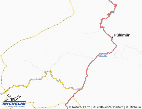 MICHELIN Dereboyu map - ViaMichelin