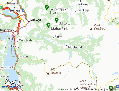 MICHELIN Lustnau map - ViaMichelin
