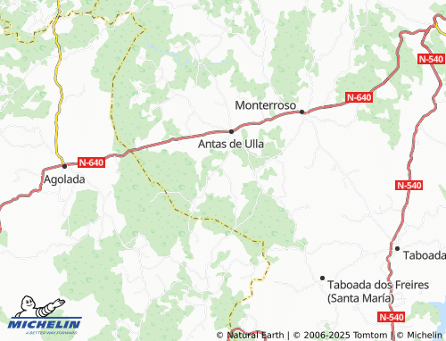 MICHELIN Arcos (Santa María) map - ViaMichelin