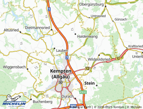MICHELIN Stielings map - ViaMichelin