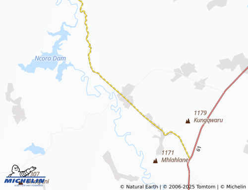 MICHELIN KwaMzola map - ViaMichelin