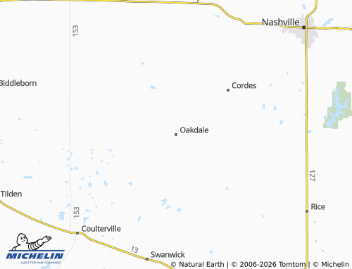 Mappa MICHELIN Oakdale - ViaMichelin