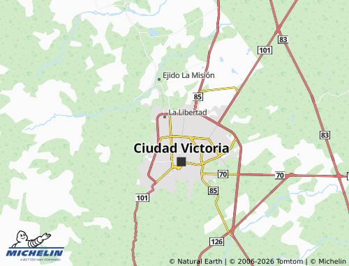 Mappa MICHELIN Maquiladora - ViaMichelin