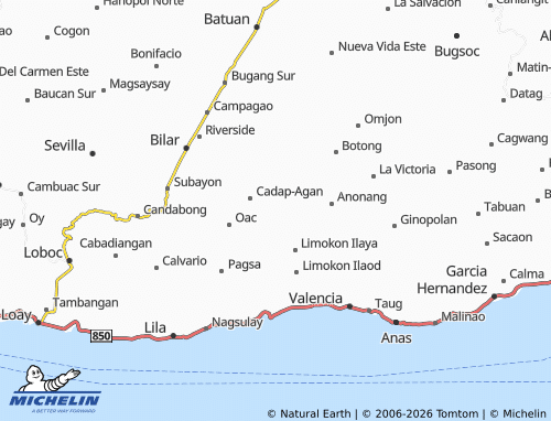 MICHELIN Malijao map - ViaMichelin