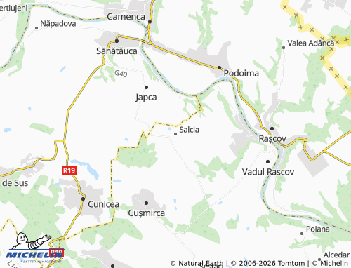 Mapa MICHELIN Salcia - ViaMichelin