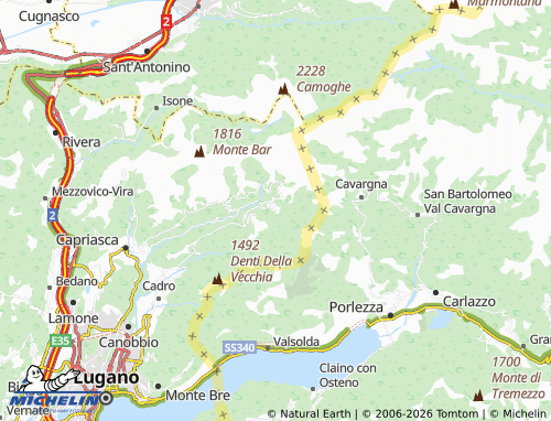 Mapa MICHELIN Certara - ViaMichelin