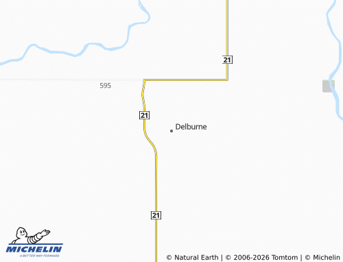 Mappa MICHELIN Delburne - ViaMichelin