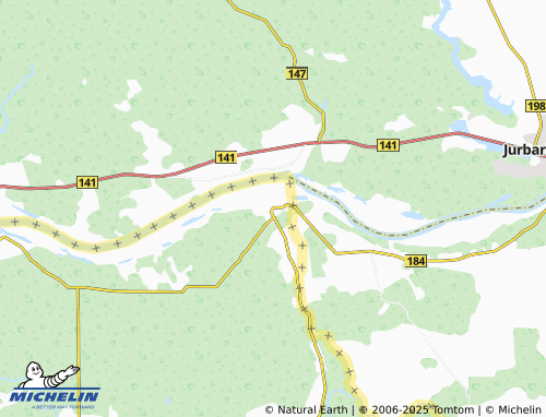 MICHELIN Pogranichnyy map - ViaMichelin