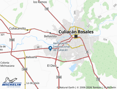 Mappa MICHELIN Privada las Flores - ViaMichelin