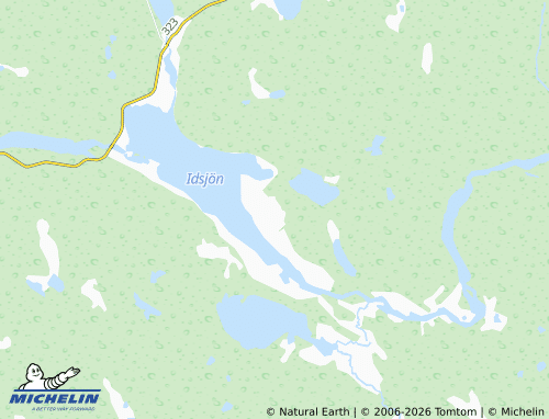 MICHELIN Gimdalen map - ViaMichelin