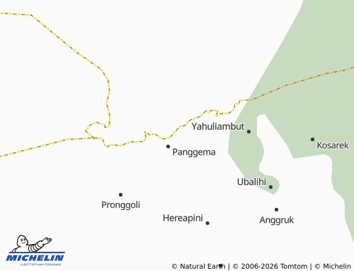 MICHELIN Yang Kali map - ViaMichelin
