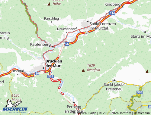 MICHELIN Frauenberg map - ViaMichelin