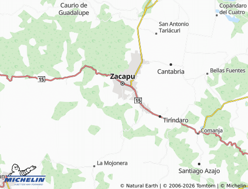 MICHELIN Las Ranas map - ViaMichelin