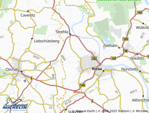Mapa MICHELIN Pochra - ViaMichelin