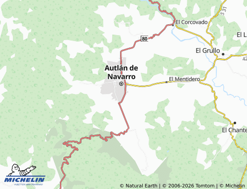 Mapa MICHELIN Las Parotitas - ViaMichelin