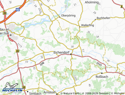 Mapa MICHELIN Eggendorf - ViaMichelin