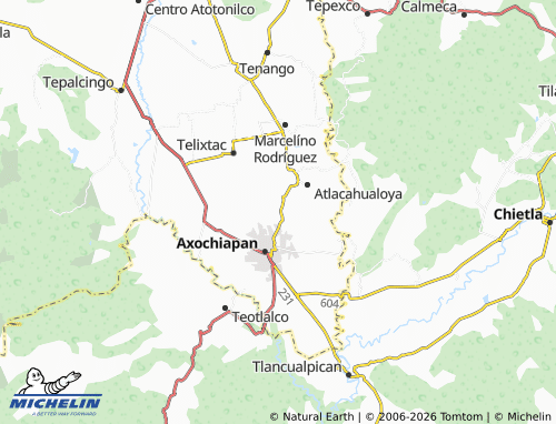 Mappa MICHELIN Cuastecomates - ViaMichelin