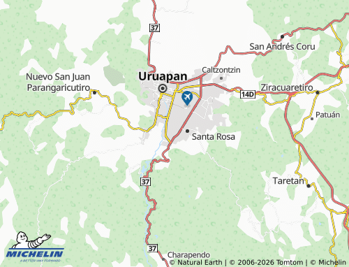 MICHELIN Río Verde map - ViaMichelin