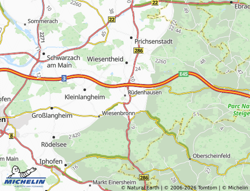 Mappa MICHELIN Rüdenhausen - ViaMichelin