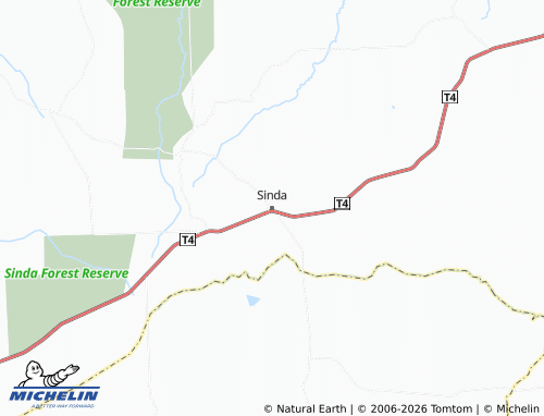 Mappa MICHELIN Sinda - ViaMichelin