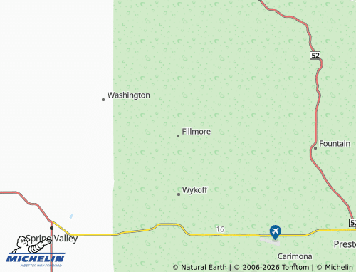Mappa MICHELIN Fillmore - ViaMichelin