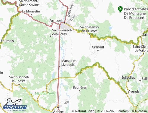 Mapa MICHELIN Espinasse - ViaMichelin
