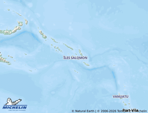 MICHELIN Solomon Islands map - ViaMichelin