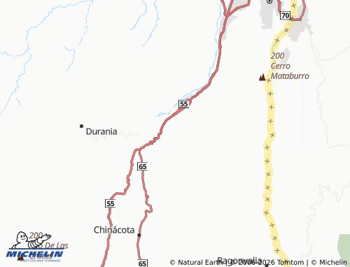 Carte MICHELIN California - ViaMichelin