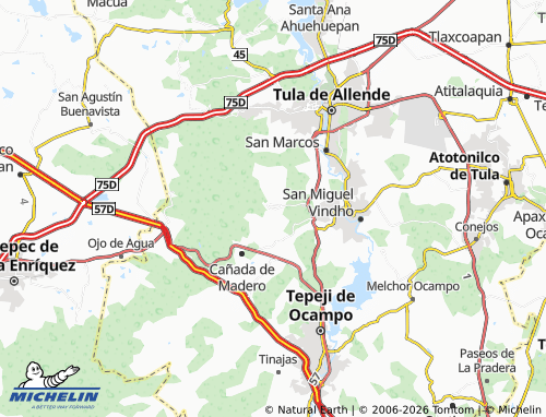 Mappa MICHELIN San Ildefonso - ViaMichelin