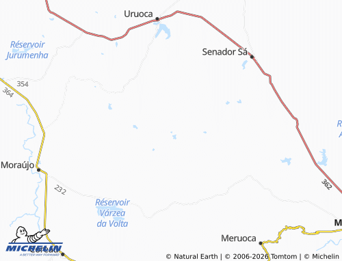 MICHELIN Salão map - ViaMichelin