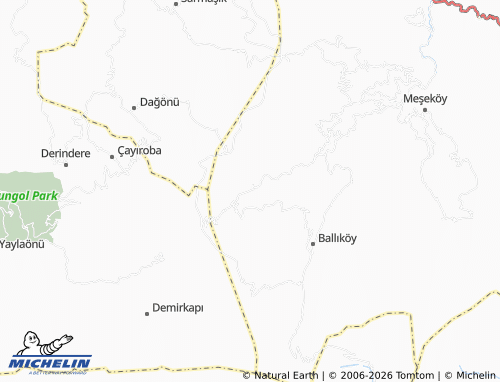 MICHELIN Eskice map - ViaMichelin