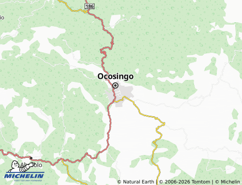Mappa MICHELIN San José Las Flores - ViaMichelin