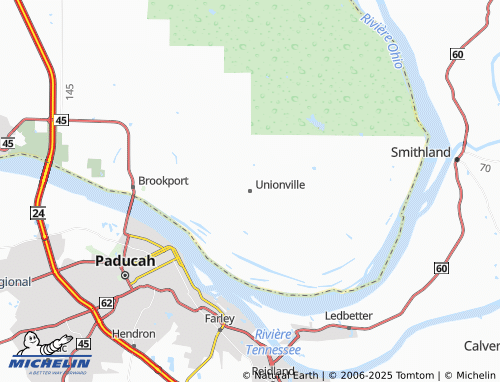MICHELIN-Landkarte Unionville - ViaMichelin