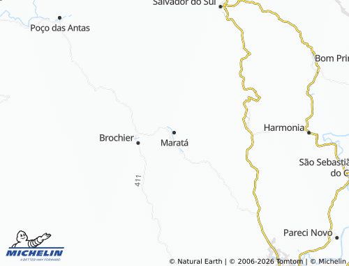 Mappa MICHELIN Maratá - ViaMichelin