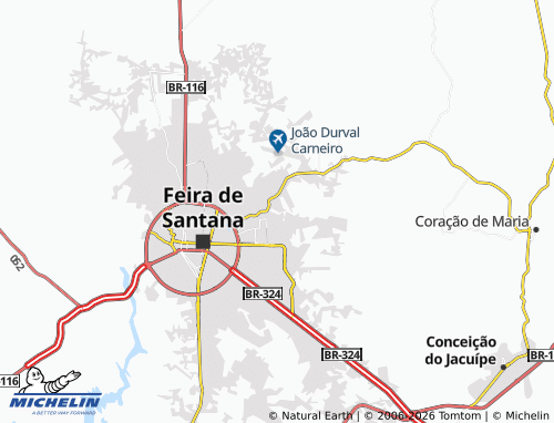 Mappa MICHELIN Santo Antônio dos Prazeres - ViaMichelin