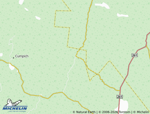 Mapa MICHELIN Xculoc - ViaMichelin