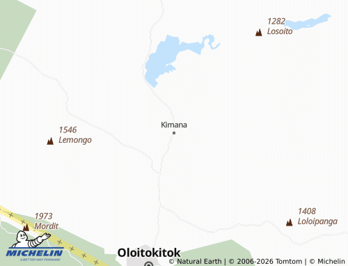 Mappa MICHELIN Kimana - ViaMichelin