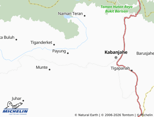 Mapa MICHELIN Ujung Payung - ViaMichelin