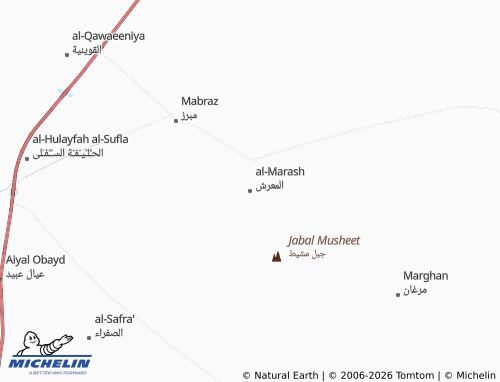 MICHELIN-Landkarte al-Marash - ViaMichelin