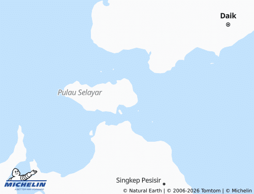 Mapa MICHELIN Penuba Timur - ViaMichelin