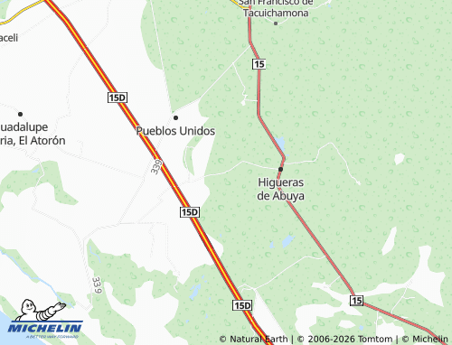 Mapa MICHELIN Adolfo López Mateos - ViaMichelin