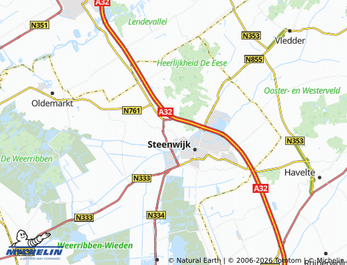 Carte MICHELIN Tuk - ViaMichelin